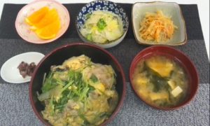 デイサービスのお昼ご飯