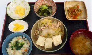 デイサービスのお昼ご飯