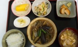 デイサービスのお昼ご飯